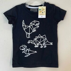 NWT. BIB Nice Toddler’s 2T Graphic Short Sleeve T Shirt.